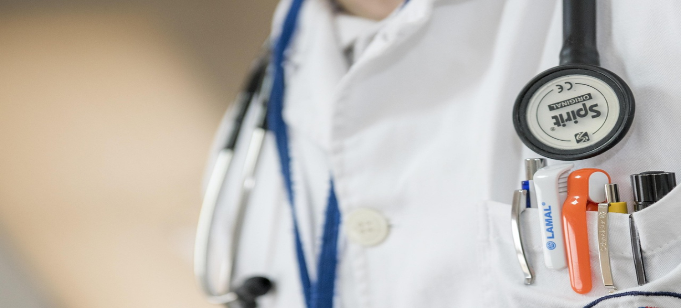 Doctor with items